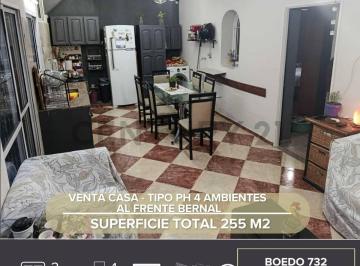Casa · 81m² · 4 Ambientes · 1 Cochera · Venta Casa - Tipo PH 4 Ambientes Al Frente Bernal