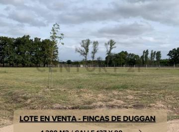 Terreno · 1200m² · Venta Lote en Fincas de Duggan