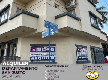RUS-RUS-11038_2 · Alquiler Departamento 2 Ambientes - San Justo