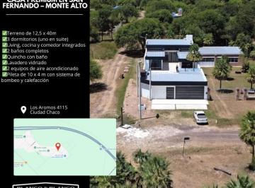 Casa · 169m² · 4 Ambientes · 2 Cocheras · Casa Premium en San Fernando – Monte Alto