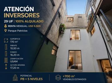 Oficina comercial · 743m² · Edificio en Block con Renta Activa - 29 Unidades - 100% Alquilado - Parque Patricios
