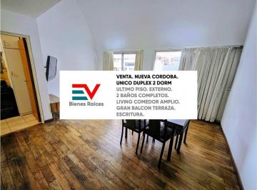 Departamento · 85m² · 3 Ambientes · Venta. Unico Duplex 2 Dorm + 2 Baños en Nueva Cordoba. Crisol E Independencia