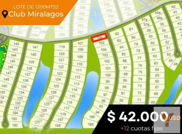 Terreno · 1200m² · Terreno en Venta - 1200 m² - Club Miralagos [financiado]