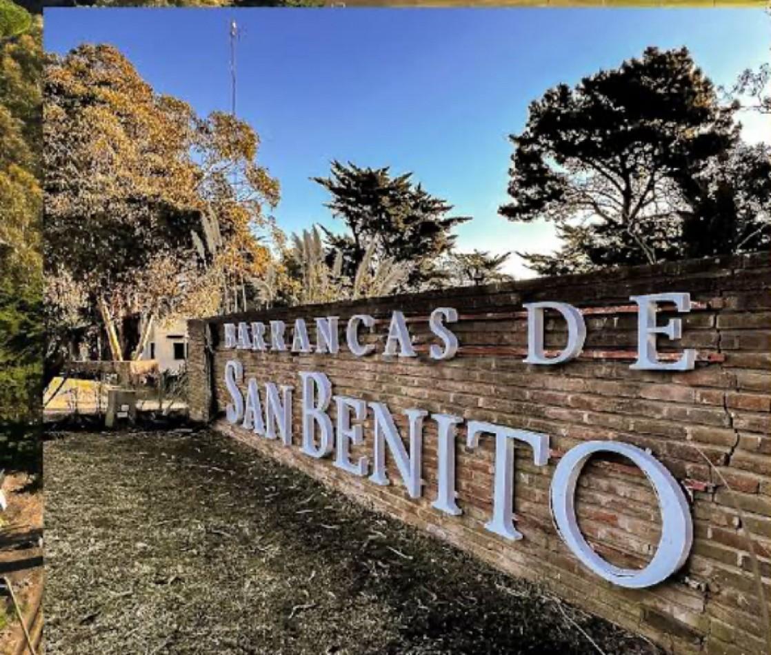 Venta importante lote en barrio privado san benito chapadmalal prox A la costa