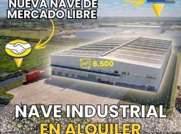 Bodega-Galpón · 6500m² · 6 Ambientes · Nave Industrial Aaa Parque Plaza Escobar