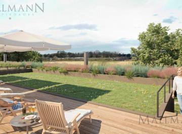 Departamento · 137m² · 4 Ambientes · 1 Cochera · Venta Departamento 4 Ambientes con Jardín en Pur, El Milord Pilara Vista Polo