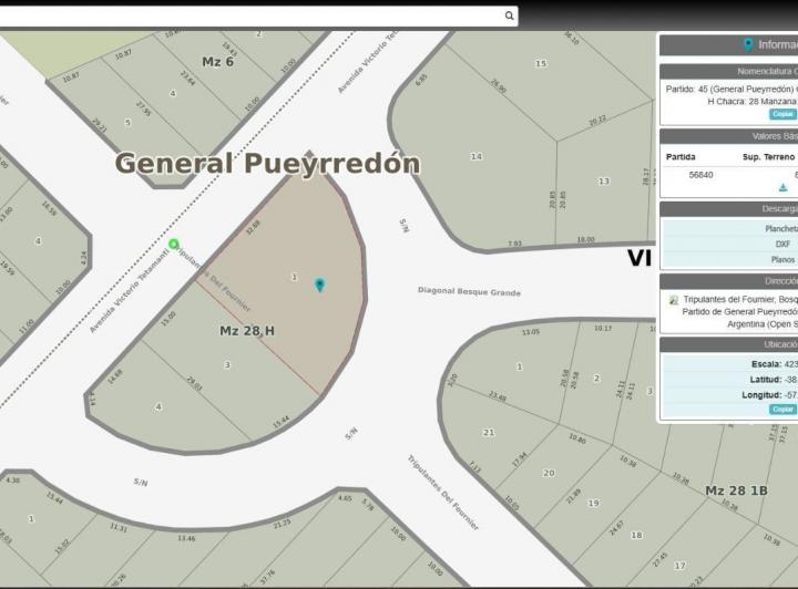 Terreno · 839m²