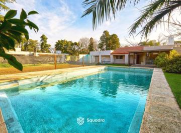 Jardín con piscina · Venta / Permuta / Financiación - Casa de 2 Dorm. y Piscina. Garita 11, Funes. Apto Crédito