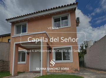 Casa · 375m² · 4 Ambientes · 2 Cocheras · Casa en Venta 4 Ambientes en Capilla del Señor