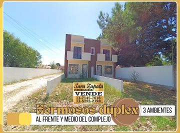 Casa de 3 ambientes, Mar del Tuyú · 84 655 Mar del Tuyú Dúplex 3 Ambientes - a Estrenar - 6 Cuadras del Mar Vende Sara Zapata Inmobiliar