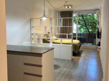 Departamento · 30m² · 1 Ambiente · Alquiler Monoambiente Amoblado con Balcón, Piscina - Palermo