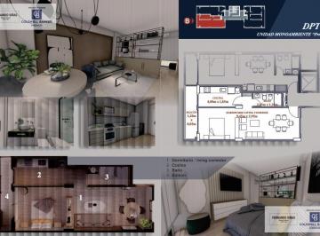 Departamento · 65m² · 2 Ambientes · Departamento en Barrio Norte