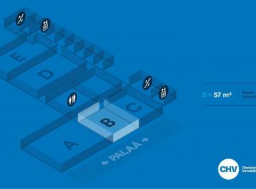Oficina comercial · 51m² · 1 Ambiente · 1 Cochera · Oficina en Avellaneda