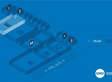 Oficina comercial · 73m² · 1 Ambiente · 1 Cochera · Oficina en Avellaneda
