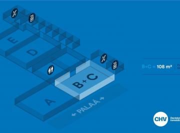 Oficina comercial · 108m² · 1 Ambiente · 1 Cochera · Oficina en Avellaneda