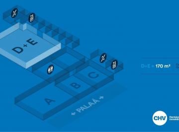 Oficina comercial · 169m² · 1 Ambiente · 1 Cochera · Oficina en Avellaneda