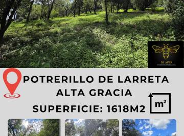 Terreno , Alta Gracia · Potrerillo de Larreta