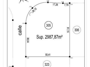 Terreno · 2990m² · Lote en Esquina de Casi 3.000 m² en Chacras de San Andrés II