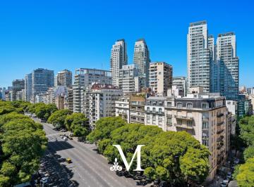 Departamento · 270m² · 7 Ambientes · 2 Cocheras · Increible Semipiso en Esquina Av del Libertador y Salguero, Balcón Aterrazado, 7 Amb. 2coch. Seg24 H