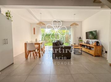 Departamento · 125m² · 5 Ambientes · 2 Cocheras · Venta Tigre. Complejo Terrazas Al Rio. Departamento Pb con Jardin