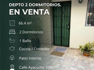 Departamento · 66m² · 3 Ambientes · Departamento en Villa Alem