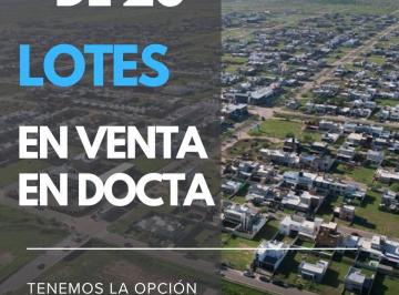 Terreno · 262m² · ¡Mas de 20 Lotes en Venta en Docta!