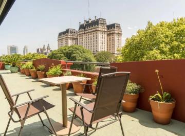Departamento · 95m² · 1 Ambiente · 1 Cochera · Alquiler Amoblado Monoambiente Amplio con Terraza - Dock Puerto Madero