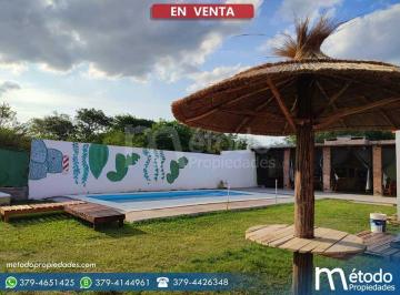 Quinta vacacional · 900m² · Casa Quinta en Venta - Riachuelo - Antártida Argentina N° 1740 - Ctes.