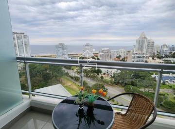 Foto1 · Apartamento en Venta en Torre One, 1 Dormitorio Amueblado, Vista Al Mar, Playa Brava