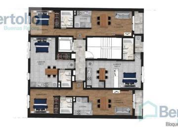 Departamento · 45m² · 2 Ambientes · Venta - 3 de Febrero 450 - 1 Dormitorio - Amenities - Piso 2 Al 9 F Bloque II Barrio Martin