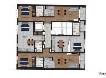 Departamento · 45m² · 2 Ambientes · Venta - 3 de Febrero 450 - 1 Dormitorio - Amenities - Piso 2 Al 9 F Bloque II Barrio Martin