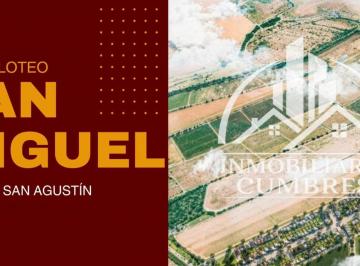 Terreno · 300m² · Loteo en Venta San Miguel