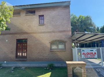 Casa · 450m² · 2 Dormitorios · 2 Cocheras · Casa en Alquiler con Seguridad Prados de La Villa