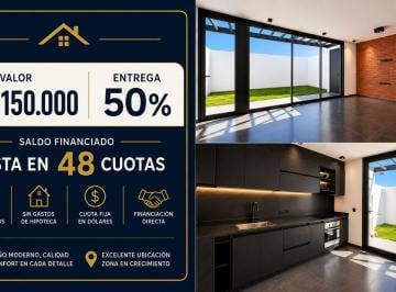 Casa · 180m² · 3 Ambientes · Docta Dakota Town, Dos Dorm. Planta Baja.