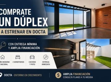 Casa · 180m² · 3 Ambientes · Docta Dakota Town, Dos Dorm. Planta Baja.