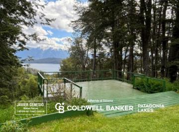 Casa · 170m² · 7 Ambientes · Casco Histórico V. La Angostura - con Plena Vista Al Lago en La Montaña 170 m² Sobre Lote de 6000 m²