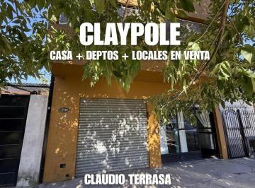 Casa · 140m² · 5 Ambientes · 3 Cocheras · Casa + Deptos + Locales en Venta en Claypole