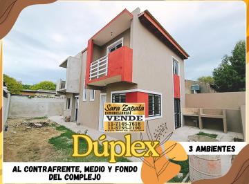 Casa de 3 ambientes, Mar del Tuyú · 63 362 Dúplex 3 Ambientes 2 Dorm. a Estrenar Mar del Tuyú La Costa Vende Sara Zapata