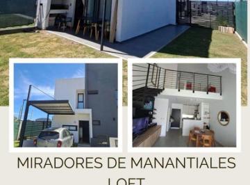 Departamento de 2 ambientes, Córdoba · Housing Miradores de Manantiales, Loft en Venta