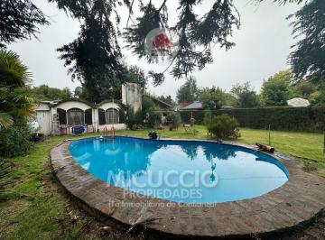 Quinta vacacional · 593m² · 3 Ambientes · 1 Cochera · Casaquinta en Venta | Lima N°853 | Loma Verde