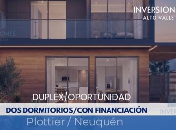 PH · 84m² · 3 Ambientes · 1 Cochera · Excelente Duplex en Plottier, Se Financia, Se Acepta Vehiculo en Parte Pago!