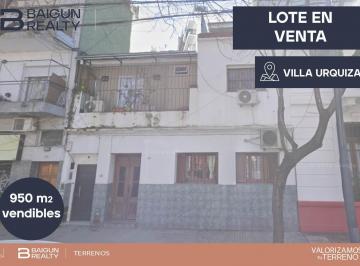 Terreno · 156m² · Terreno en Venta en Villa Urquiza, 950 m² Vendibles