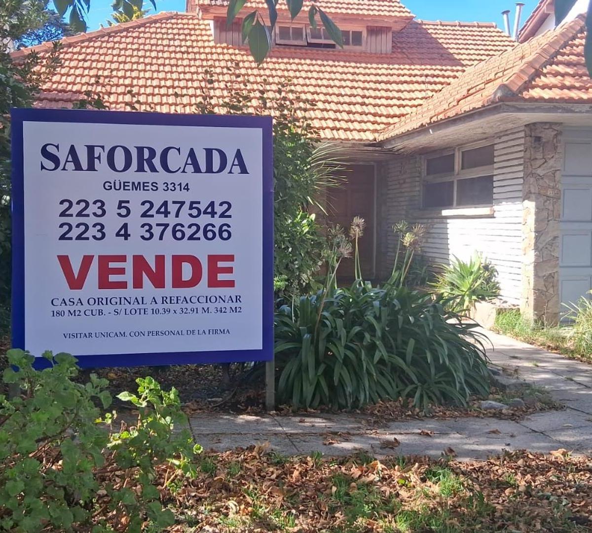 Casa 5 amb, 180m² para refaccionar en Chauvín