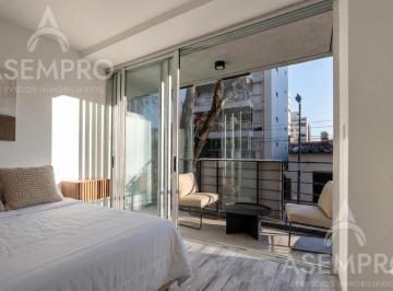 Departamento · 38m² · 1 Ambiente · Monoambiente a Estrenar con Balcón y Baulera!