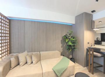 Departamento · 78m² · 1 Ambiente · Departamento Mono Ambiente Palermo Amueblado con Mobiliario Aire y Terraza Propia y Baulera.