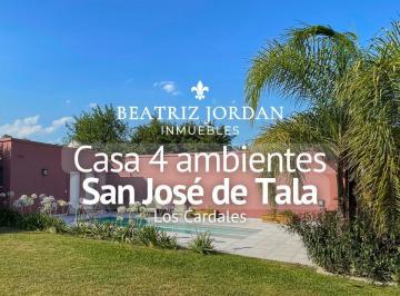 Casa · 135m² · 4 Ambientes · 2 Cocheras · Casa 4 Ambientes en Venta, Barrio San Jose de Tala Los Cardales