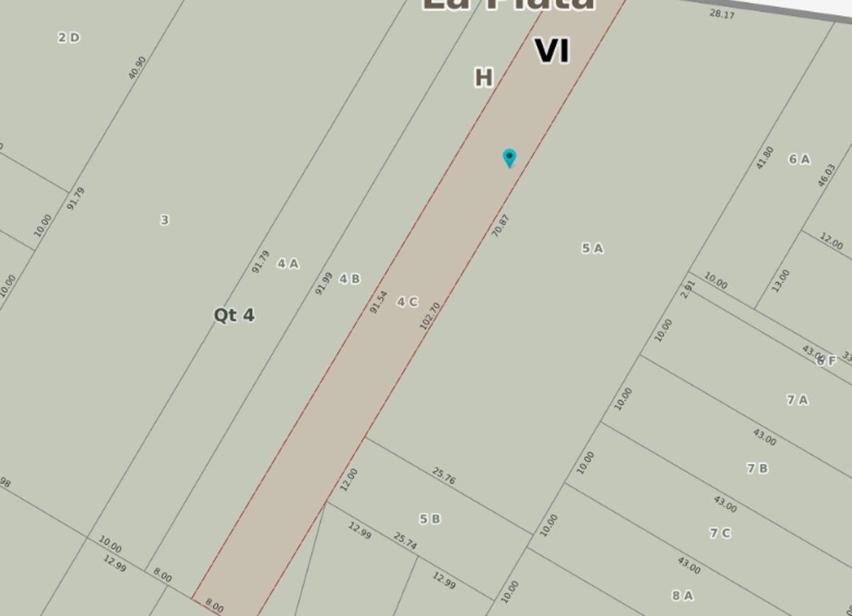 Diagonal 4 entre 462 y 464,  City Bell, La Plata