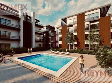 Departamento · 47m² · 2 Ambientes · Venta Departamento Dos Ambientes Pilar Piscina Laundry Sum Canchas Paddle y Futbol