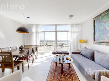Living comedor · Venta Departamento en Tigre Torre Jai Triplex Piso Alto Terraza Propia Amenities