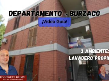 Departamento · 55m² · 3 Ambientes · Departamento Tres Ambientes en Burzaco - Apto Crédito